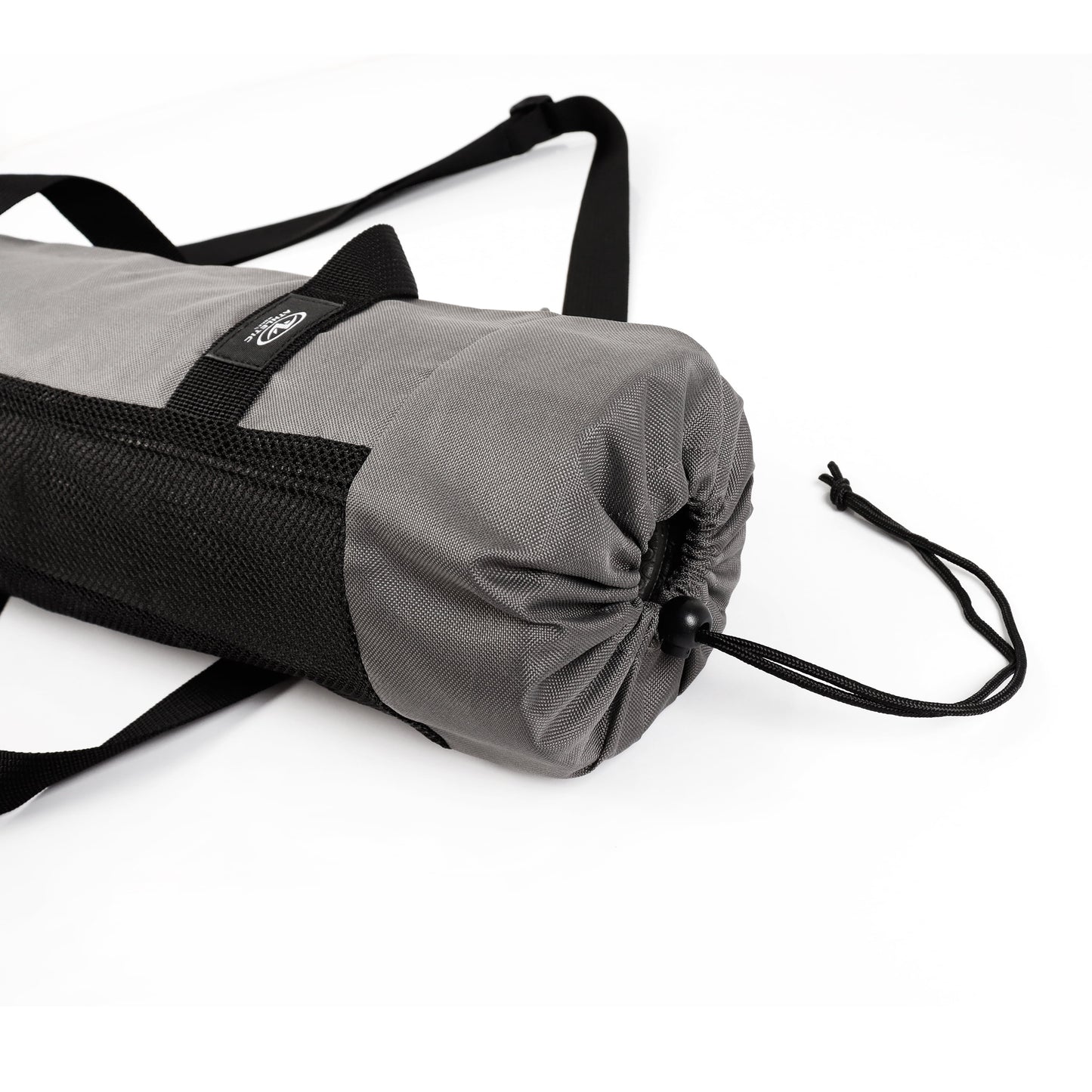 Yoga Bag, Adjustable, Fits Most Yoga Mats, 26" L X 6In Dia, High Quality Polyester, Dark Gray